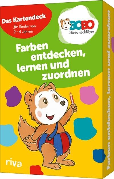Bobo Siebenschläfer – Farben entdecken, lernen und zuordnen (Kartendeck, Kinder, Lernen, Farben)