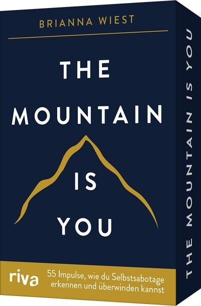 The Mountain is you – 55 Impulse, wie du Selbstsabotage erkennen und überwinden kannst (Kartendeck, Spiegel-Bestsellerautorin, Persönlichkeitsentwicklung)