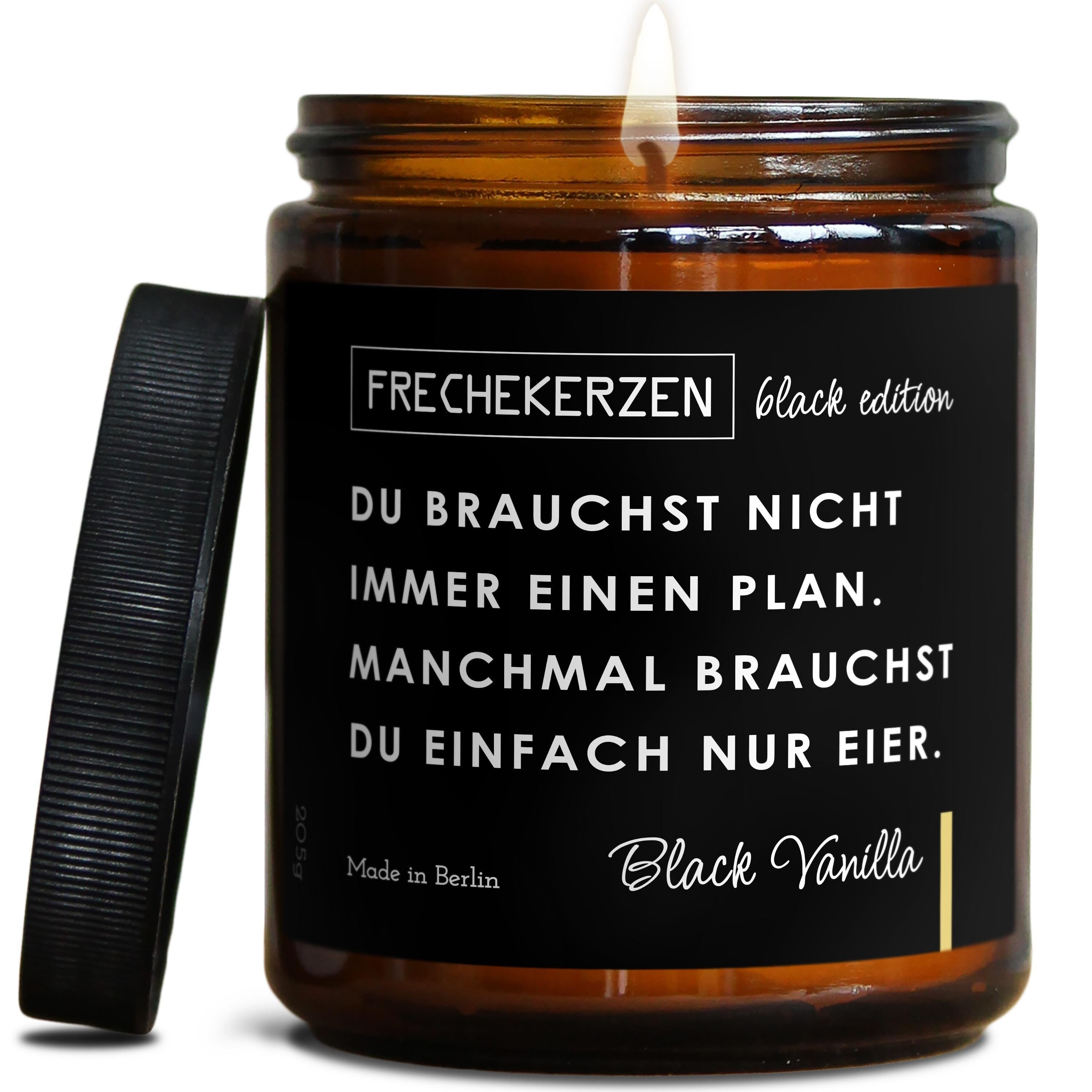 Decorative candle | you don't always need a plan. sometimes you just need eggs.