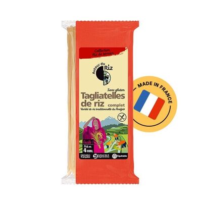 Tagliatelles de riz complet Bio 400 g