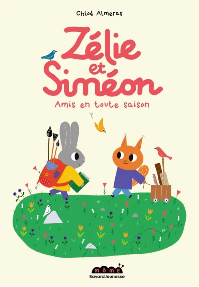 LIBRO PER BAMBINI - ZELIE E ​​SIMEON, amici in tutte le stagioni