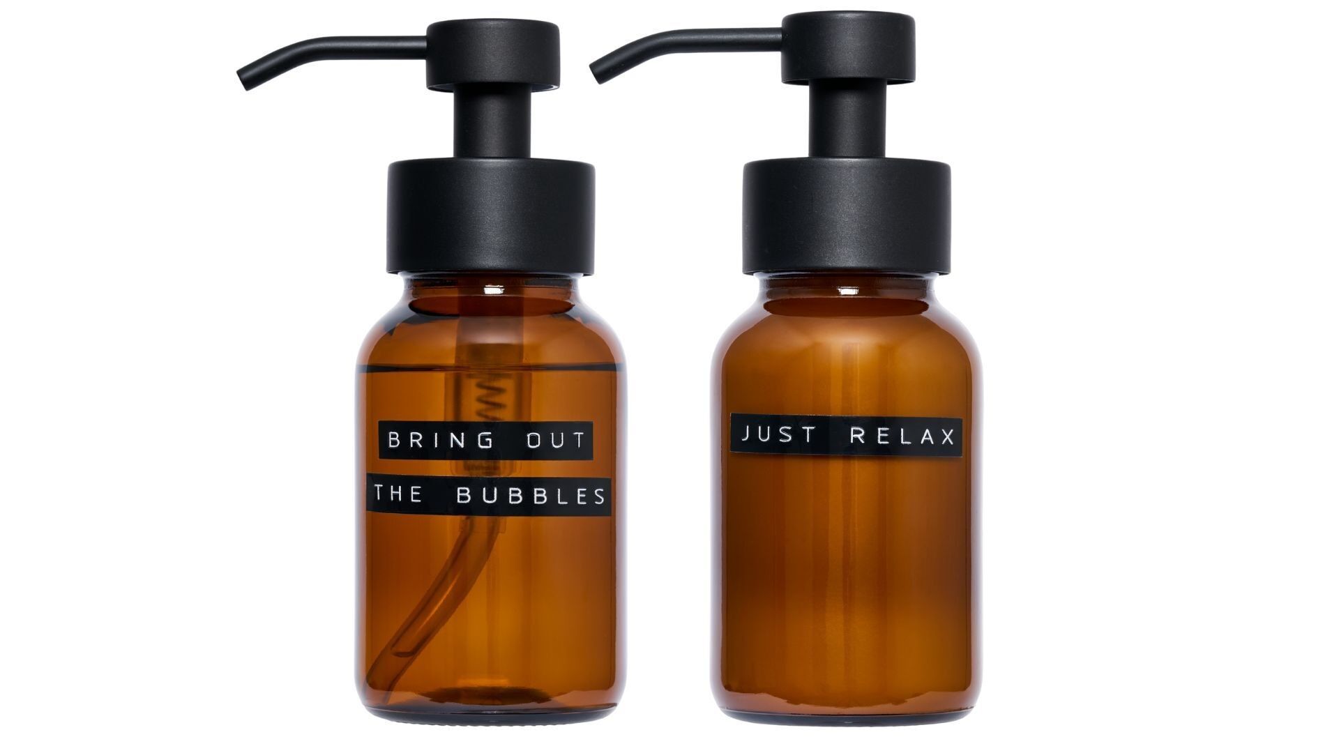 Hand & Body set - hand/body wash - hand/body lotion – black