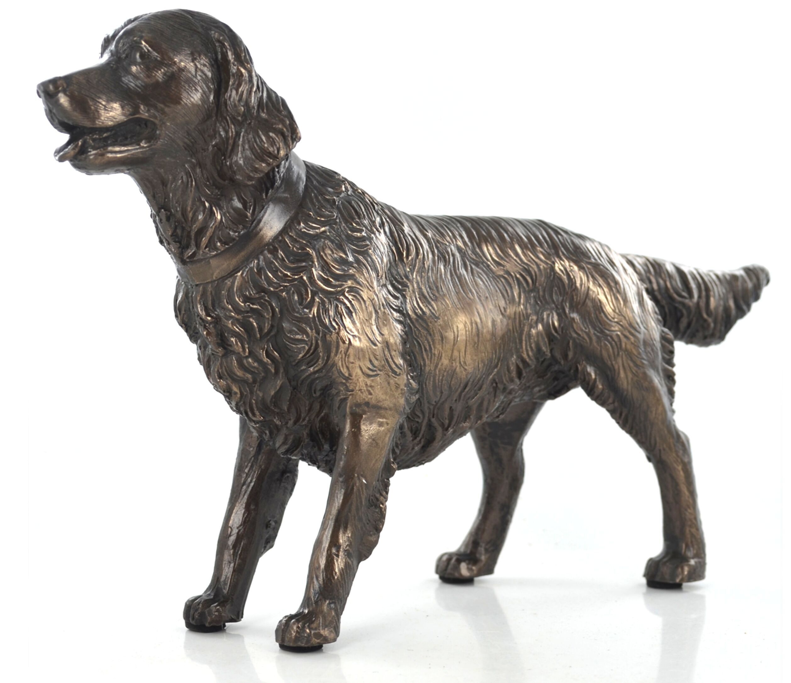 Beauchamp Bronze Retriever Figur aus Kaltgussbronze