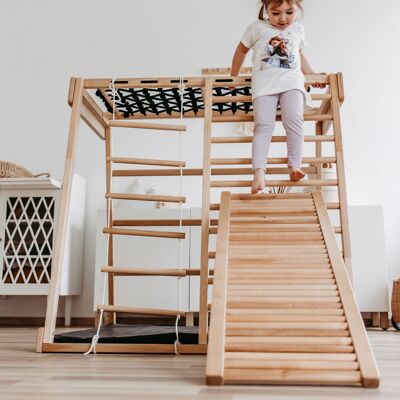 Toboggan à roulettes CLIFF - accessoires pour portique d'escalade intérieur