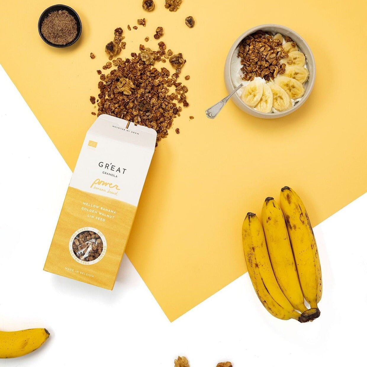 POWER - Mellow Banana • Golden Walnut • Lin Seed