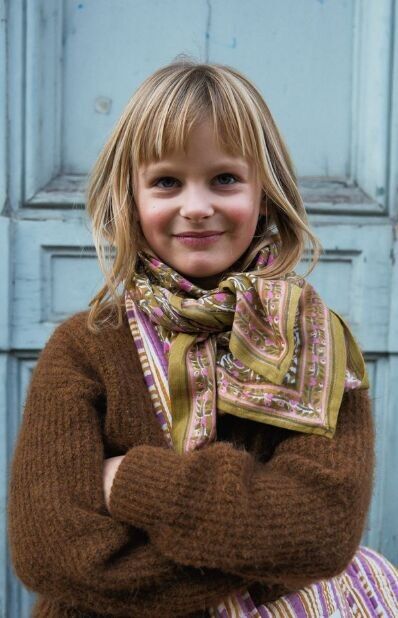 Bufanda Adulto Love Bronce 100 cm