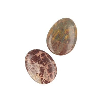 Pietra tascabile di cioccolato Jasper