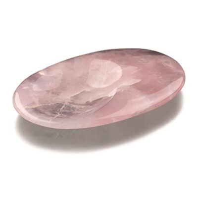 Pietra del pollice di quarzo rosa