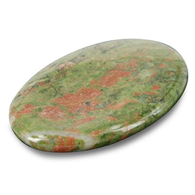 Piedra de pulgar de unakita