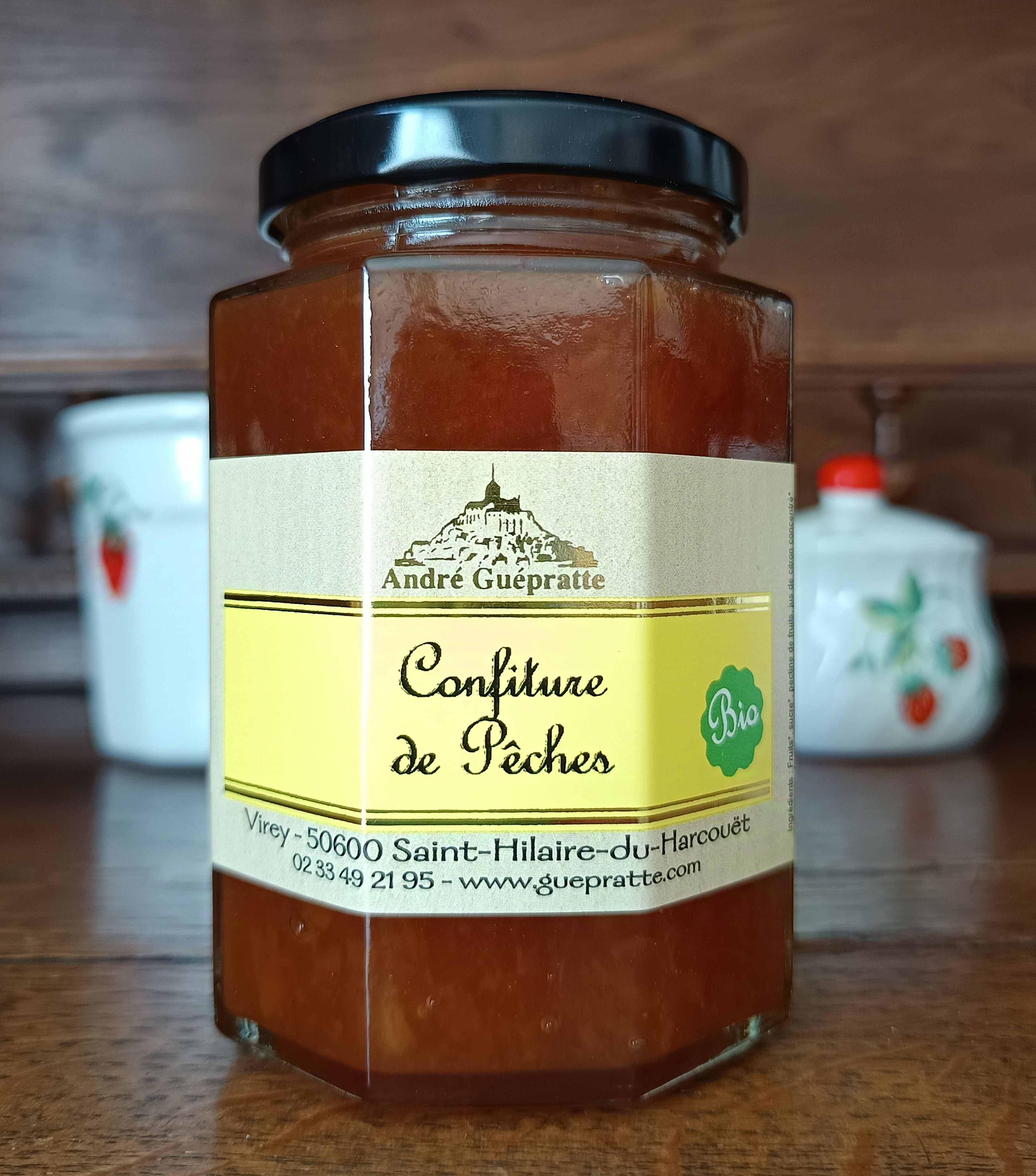 Bio-Pfirsichmarmelade 330g