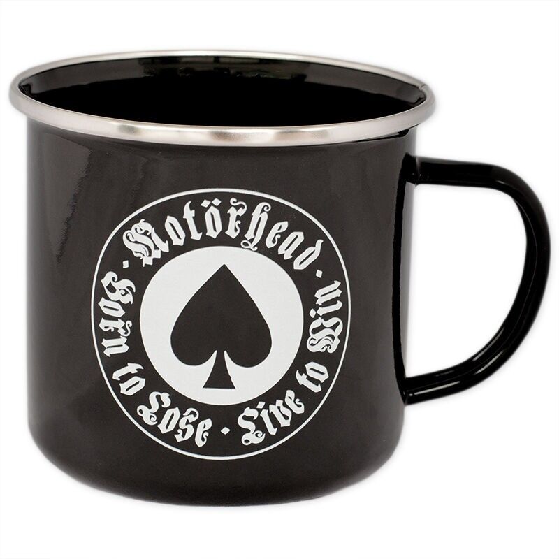 Tazza smaltata - Motörhead - Born to lose (500 ml)
