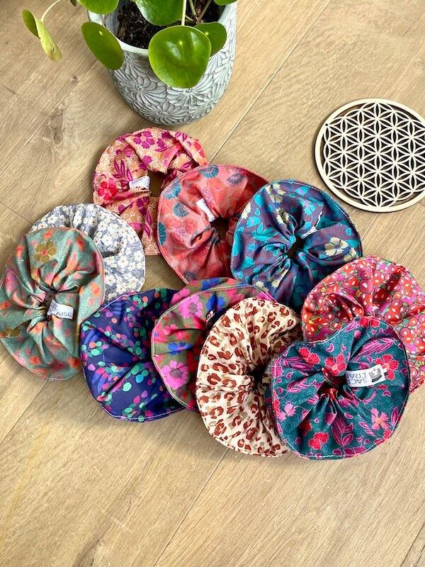 Haargummis aus Öko-Tex-Baumwolle