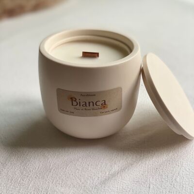 Scented soy wax candle - Bianca