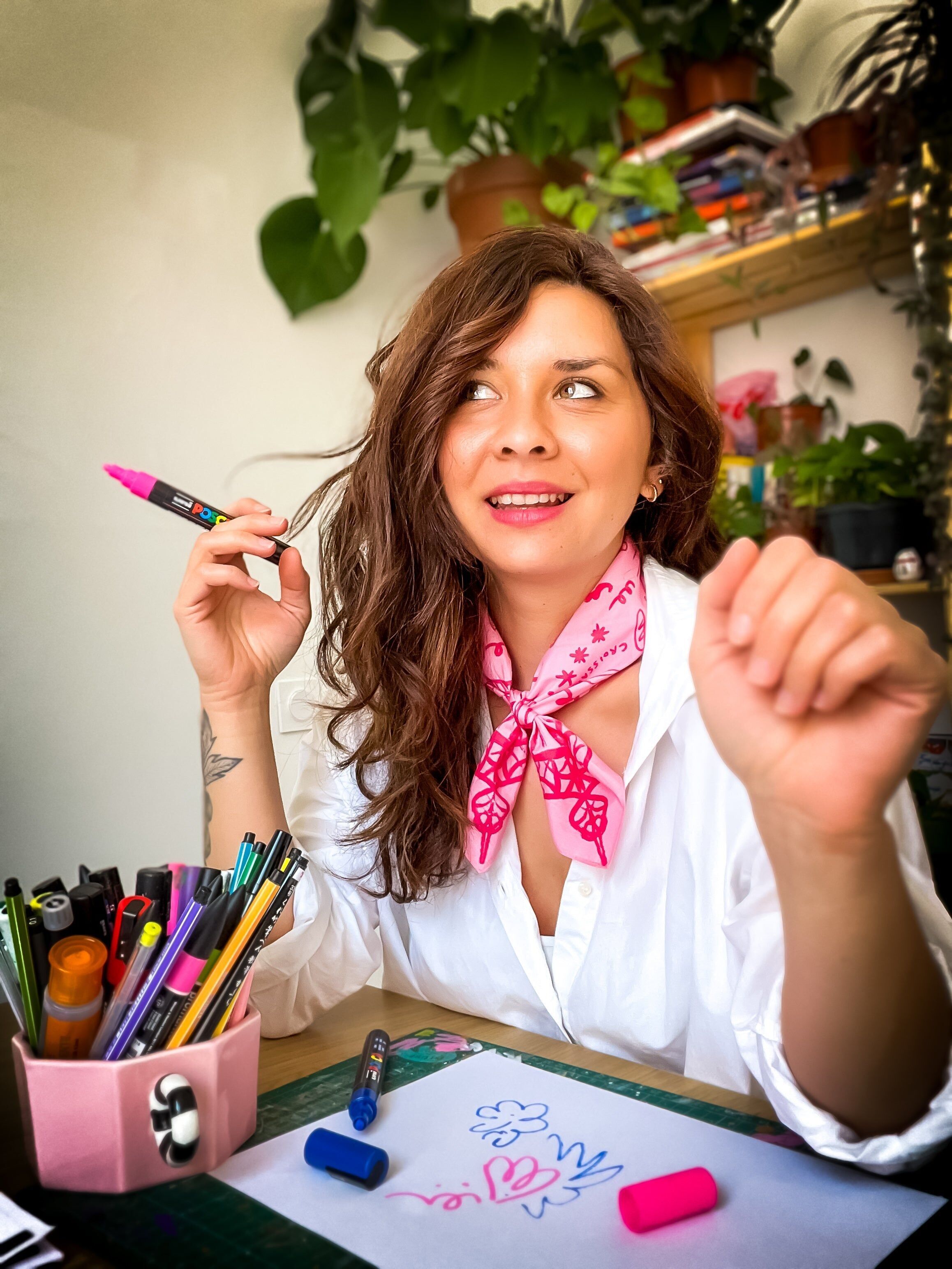 Bandana in seta/cotone · 55 · PARIGI