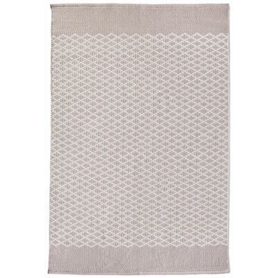 Tapis en treillis tissé Hug Rug naturel
