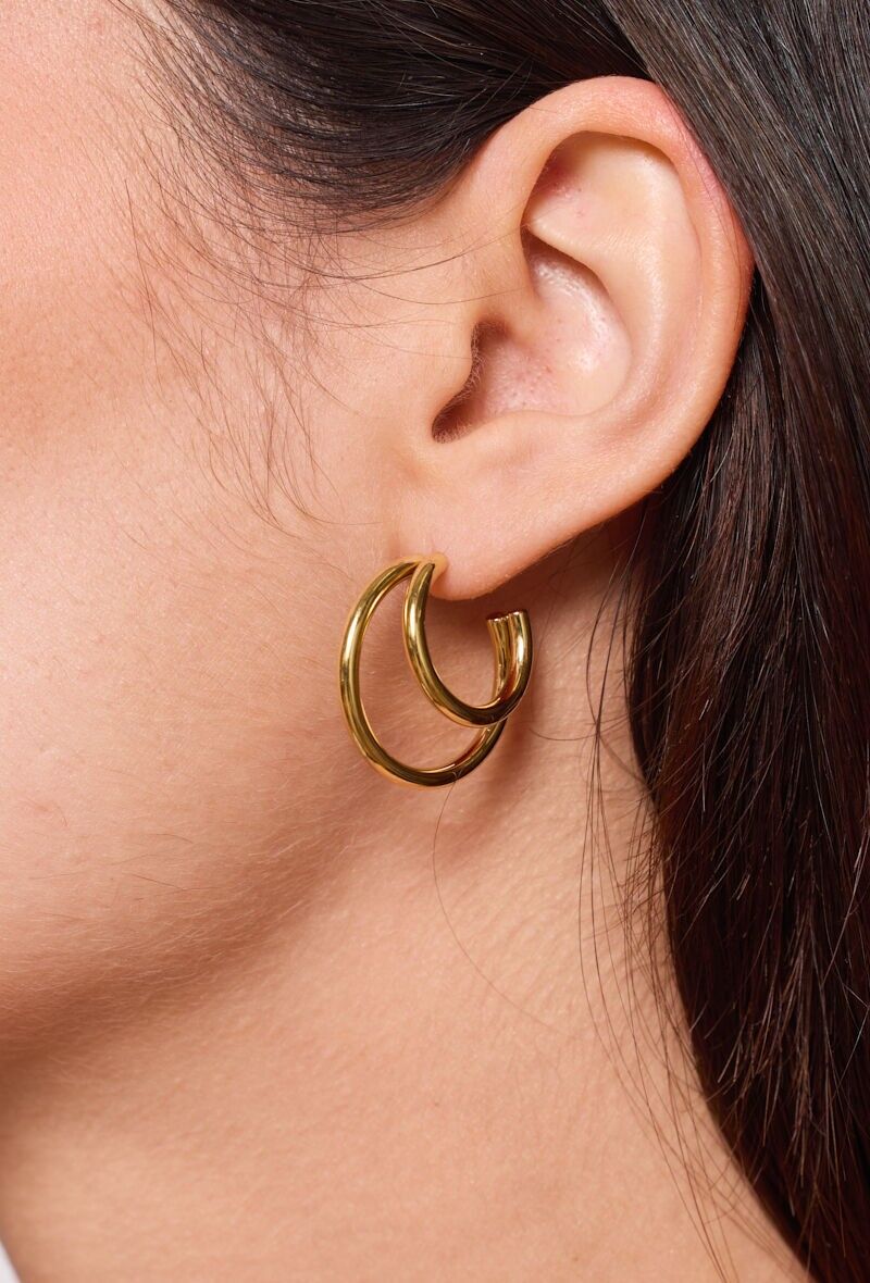 Orecchini in acciaio inossidabile 124AQ402