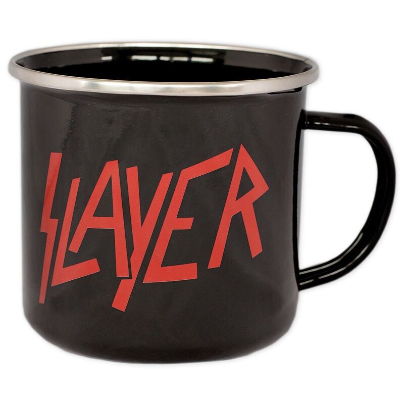 Tazza smaltata - Slayer - Logo (500 ml)