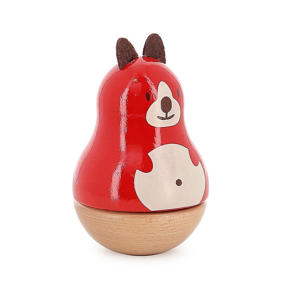 Boizoos wooden music box, Lucien the dog