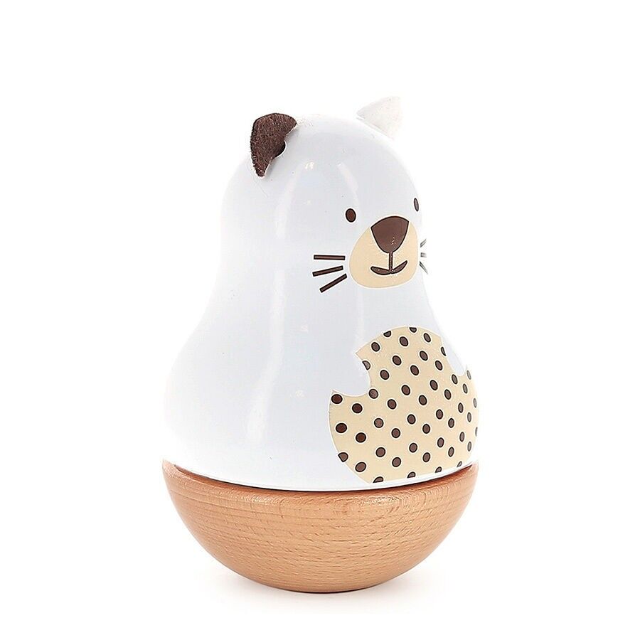 Boizoos wooden music box, Mariette the kitten