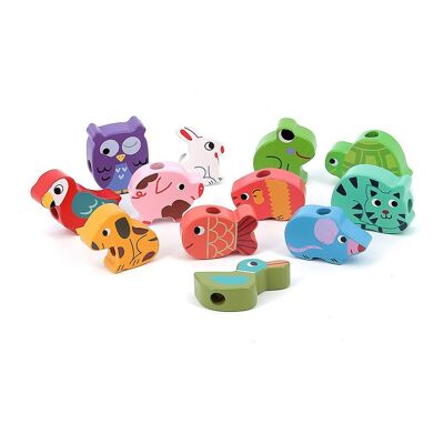 Cuentas de madera, Mascotas