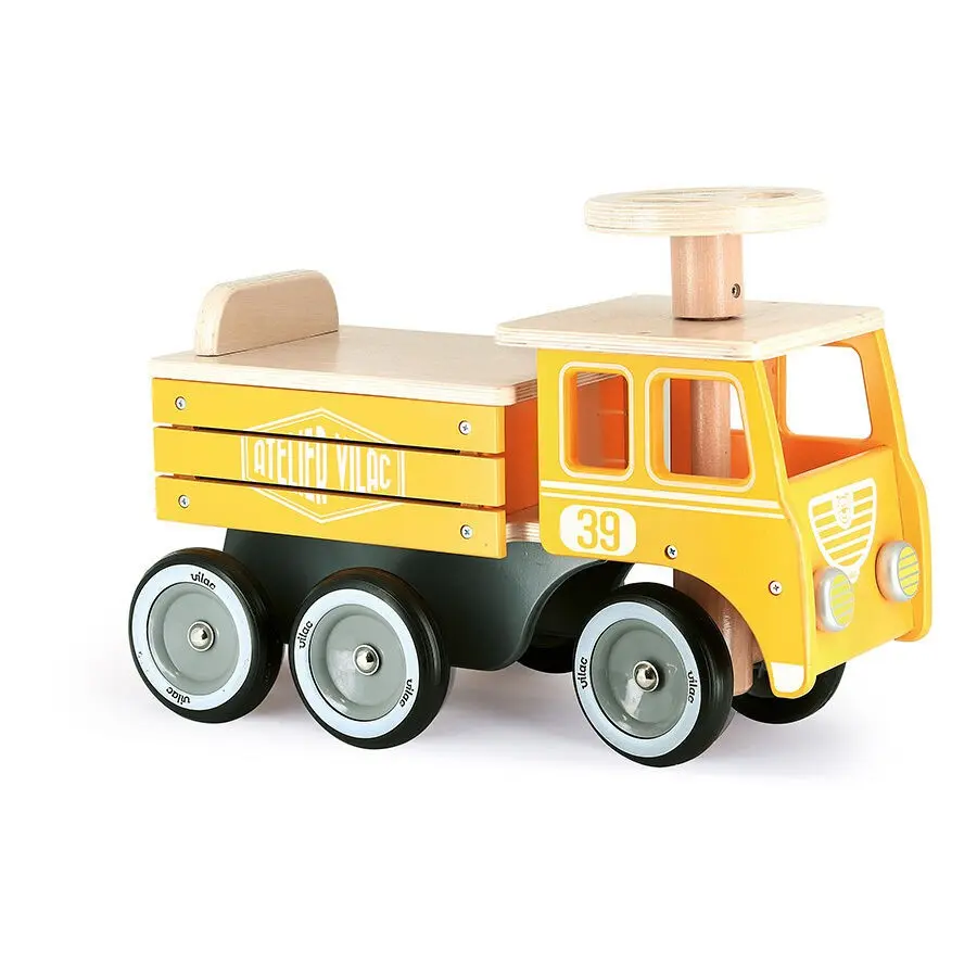 PLANÈTE Bois Yoyo De Madera – Juguete Vintage Coleccionable De 6x6 Cm, Modelo Aleatorio, Ideal Para Niños A Partir De 3 Años