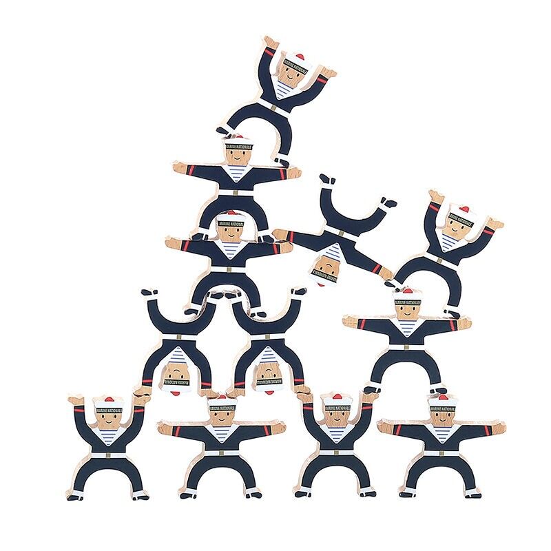 Balancespiel, Akrobatik-Matrosen - Französische Marine