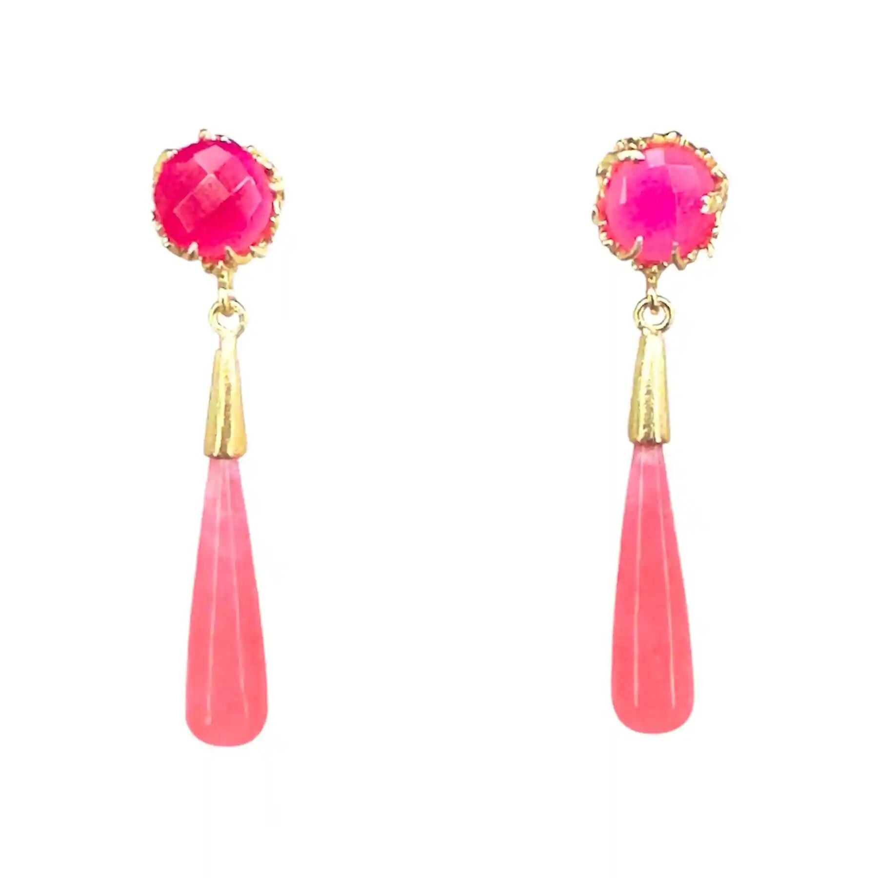 Alma de Sevilla Fuchsia Ohrringe