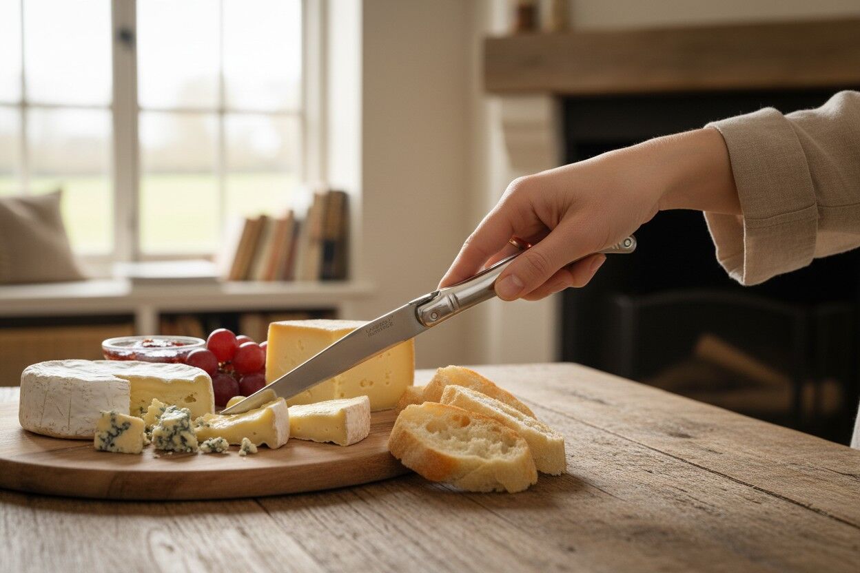 Laguiole Heritage Set of 6 STEAK METAL knives