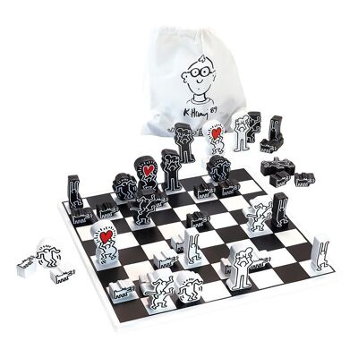 Set di scacchi Keith Haring