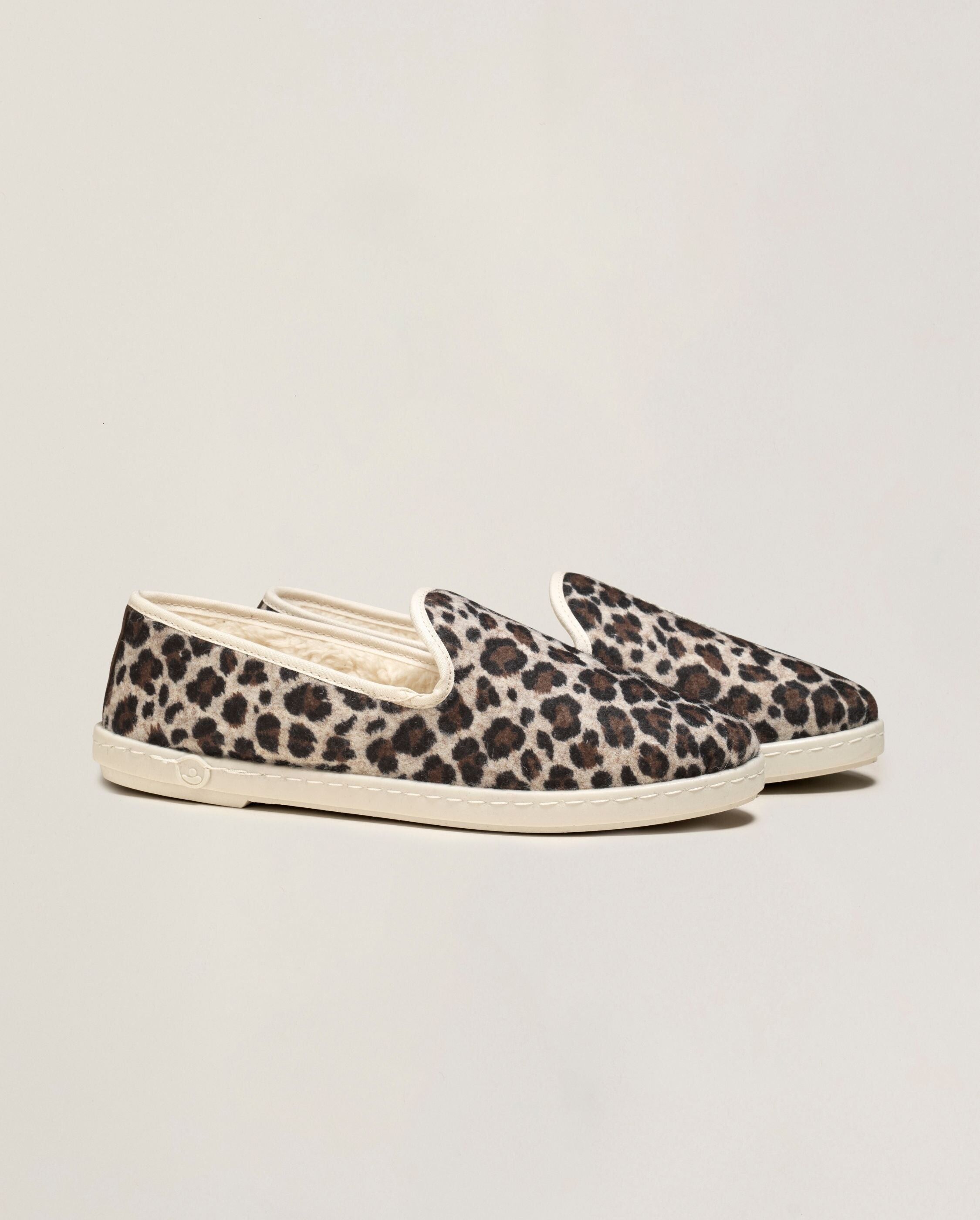 Damen-Slipper mit Leopardenmuster in limitierter Auflage