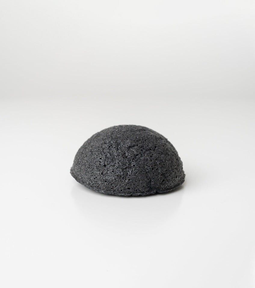The konjac sponge for the face.
