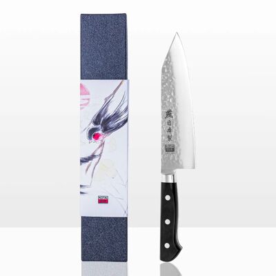 Santoku Bunka Knife 180 mm - Tsubame Collection