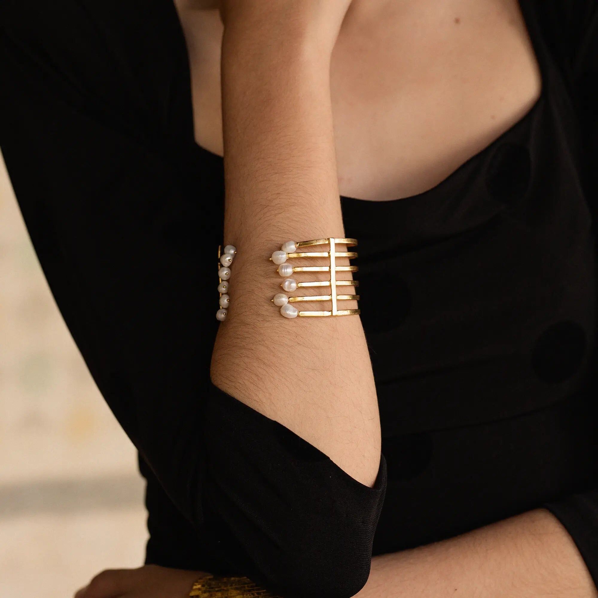 Bracciale di perle Helix