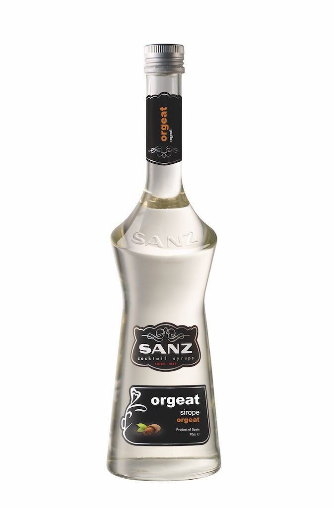 Orgeat Syrup Sanz, sciroppo di mandorle per cocktail Tiki, 0,7 L