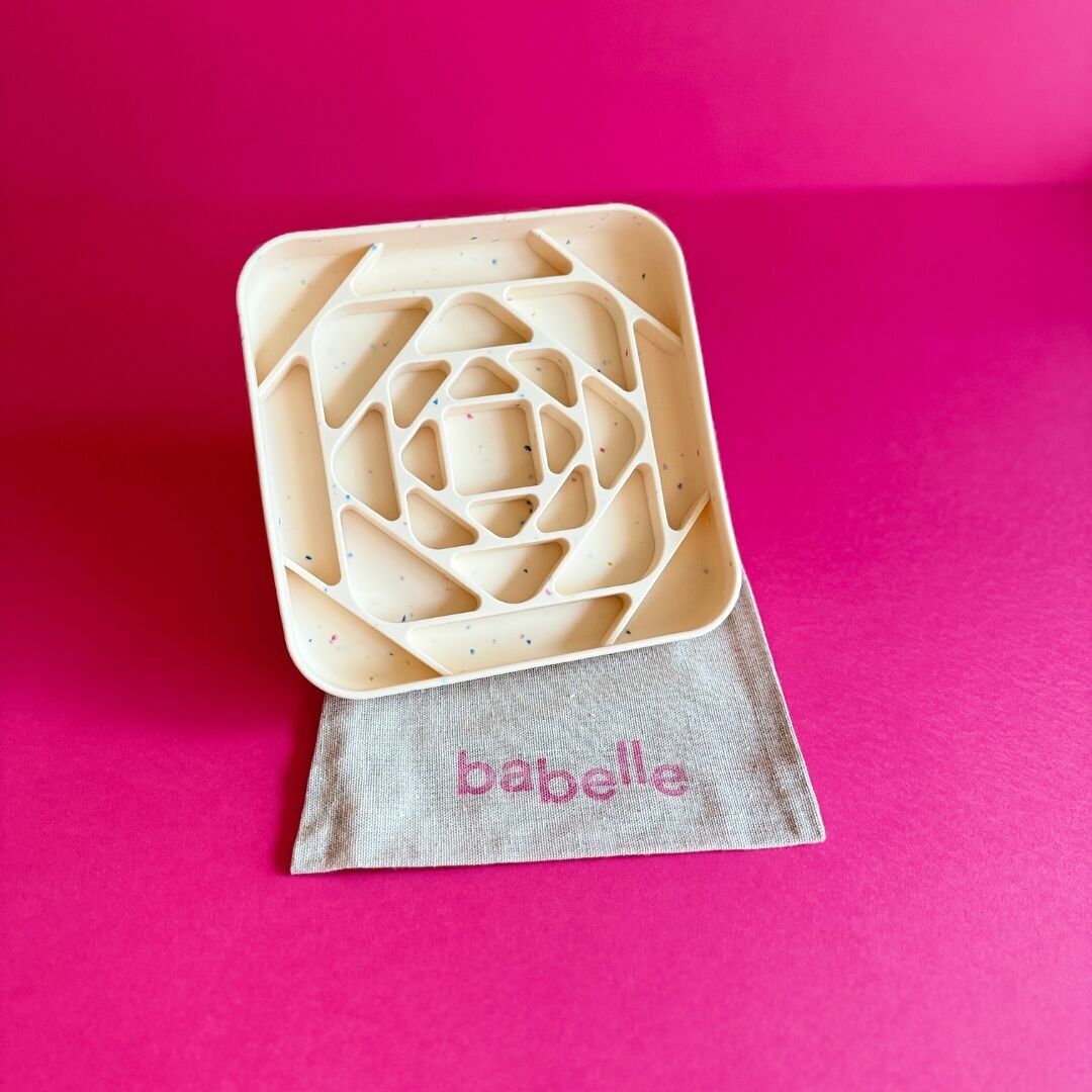 El Prisma - Enriquecimiento para perros - Terrazo Beige