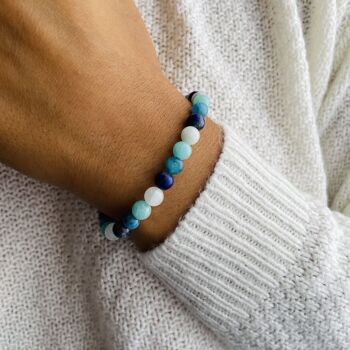 Bracelet Elastic'Perles Chakra GORGE 2