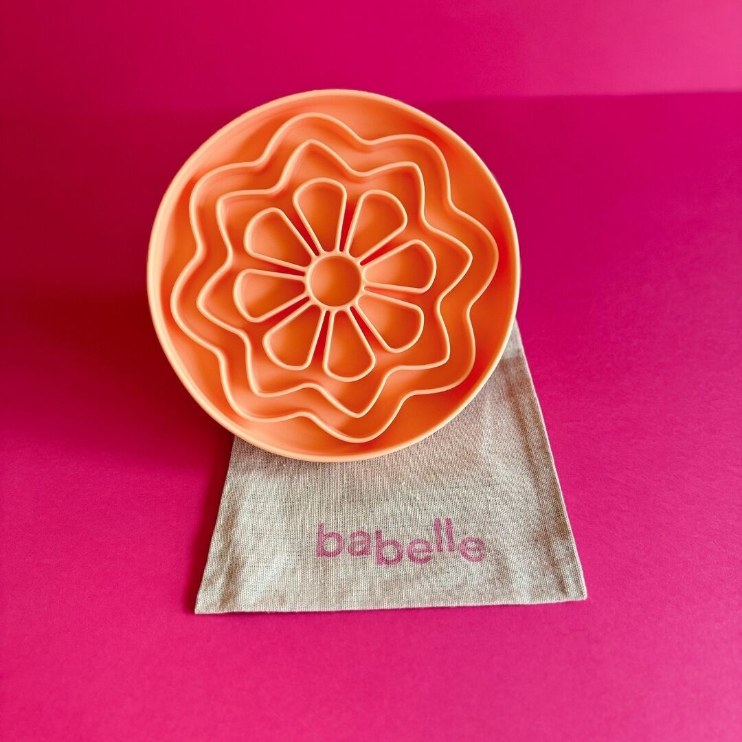 Petal Lickmat - Enriquecimiento para perros - Melocotón