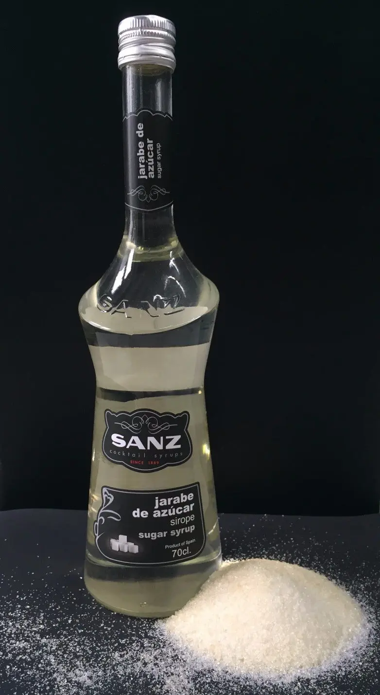 Weißer Rohrzucker Sirup Sanz / Zuckersirup , alkoholfrei. 0,7l
