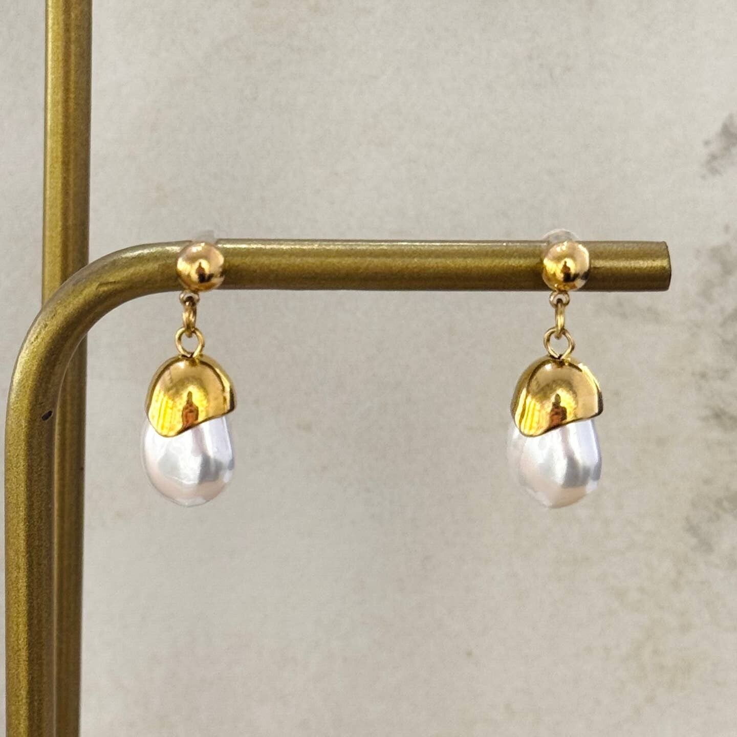 Orecchini in acciaio inossidabile Sense