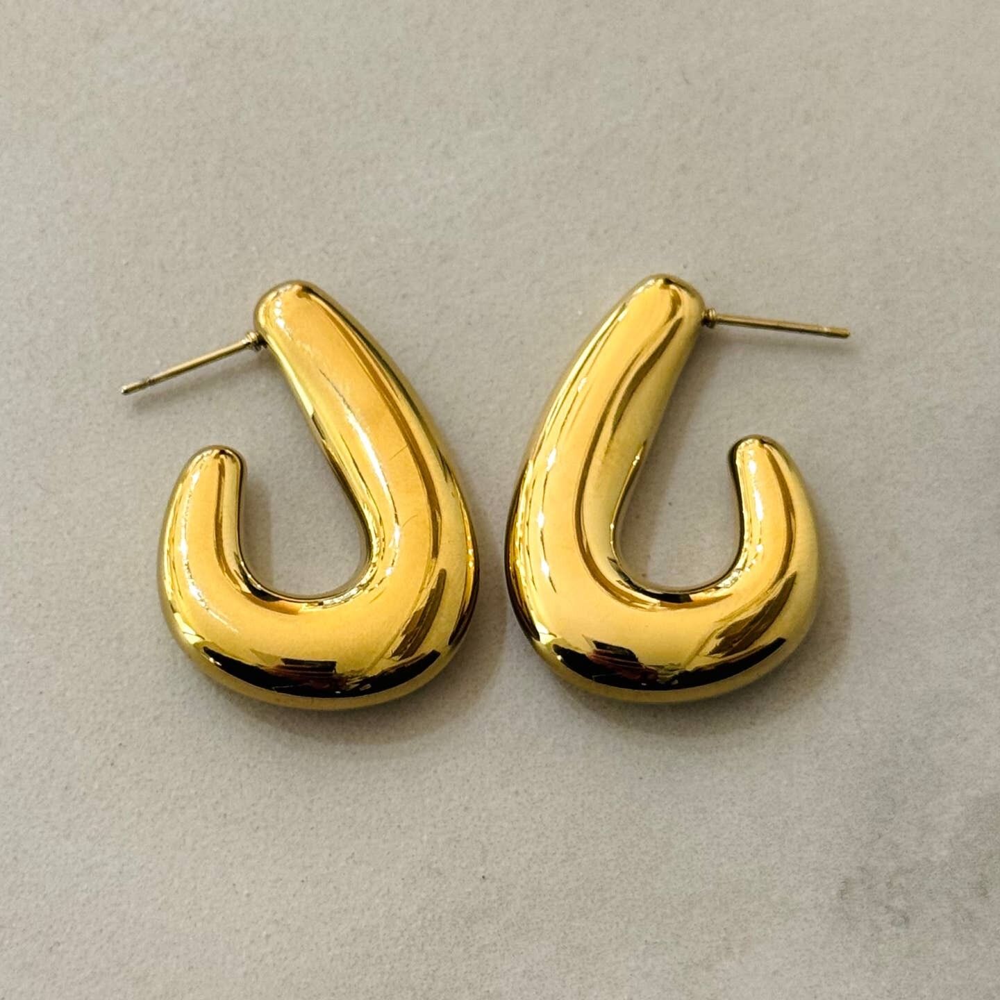 Orecchini Turbo in acciaio inossidabile