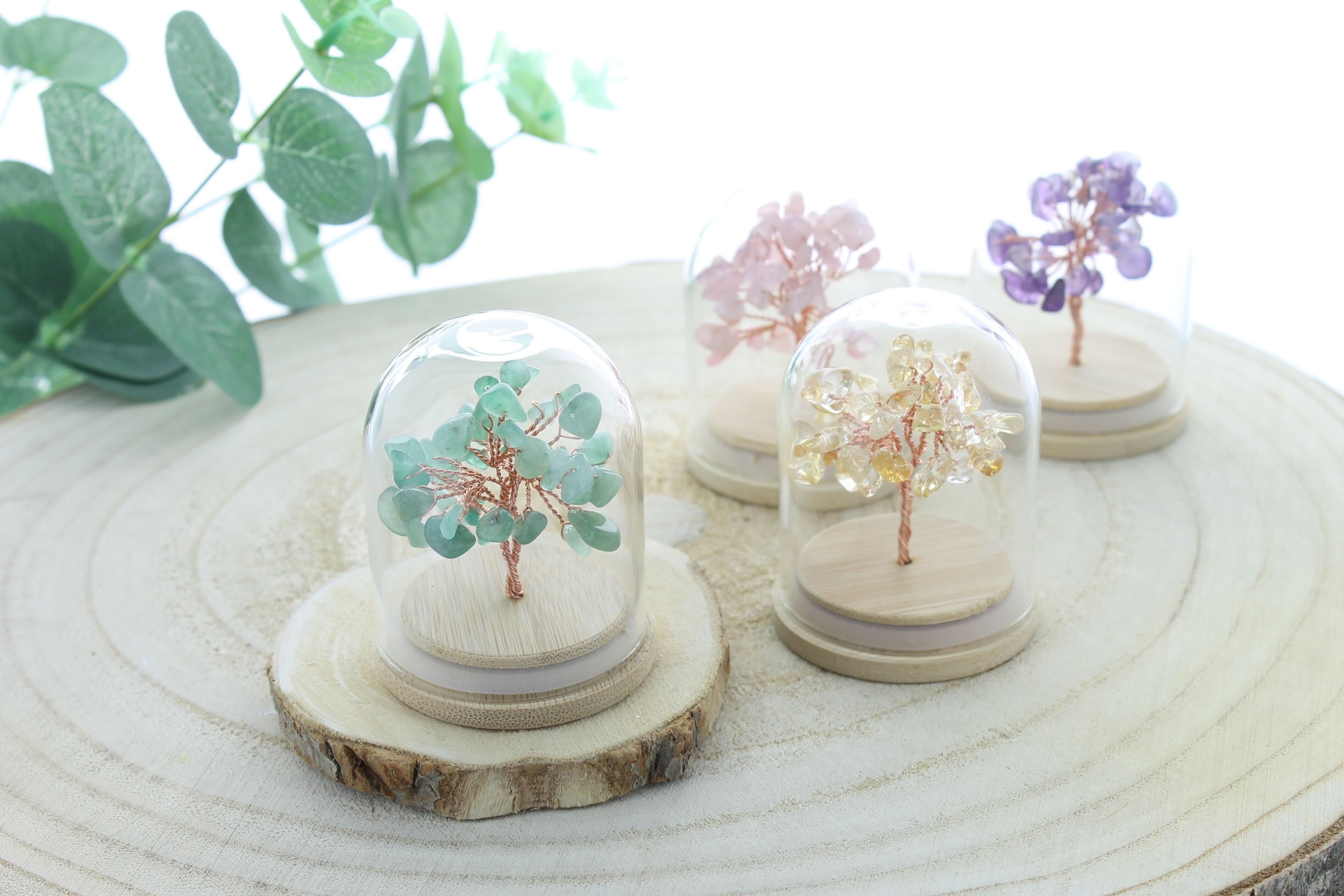 Mini Albero della Felicità sotto Campana di Pietra