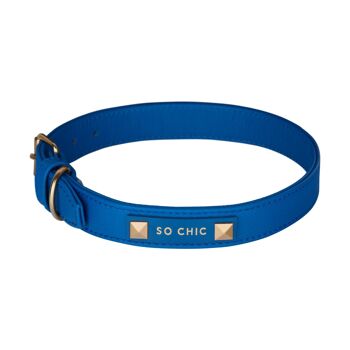 Petsochic dog collar - Royal Blue- XS 2
