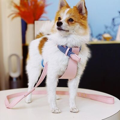 Petsochic dog harness blue - Y - Pink XXL