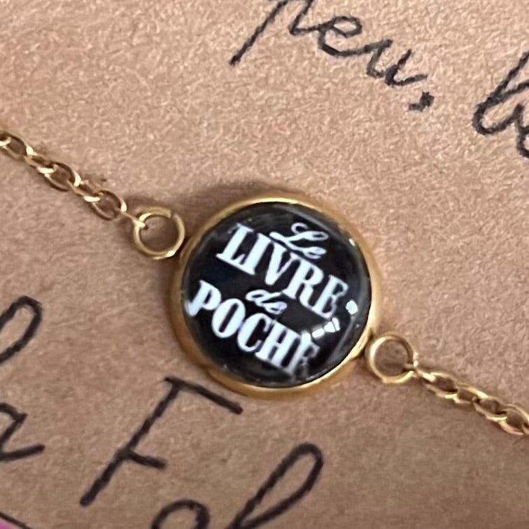 Bracelet Acier Inoxydable Livre de poche
