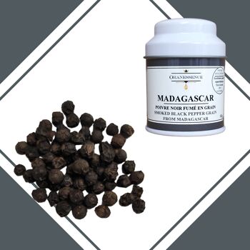 Smoked black pepper from Madagascar