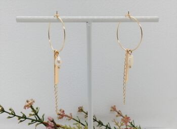 Boucles d'oreilles - Perle 1 2