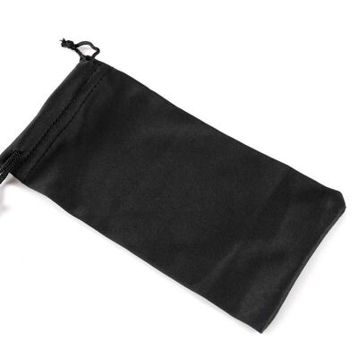 Pochette noire (textile souple)