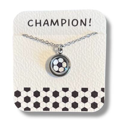 Children's Soccer Ball Necklace