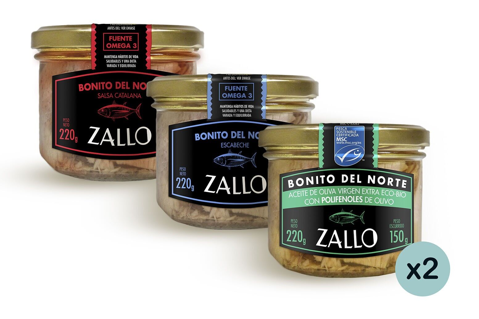 Salse Miste Bonito Assortite Confezione 6x220g