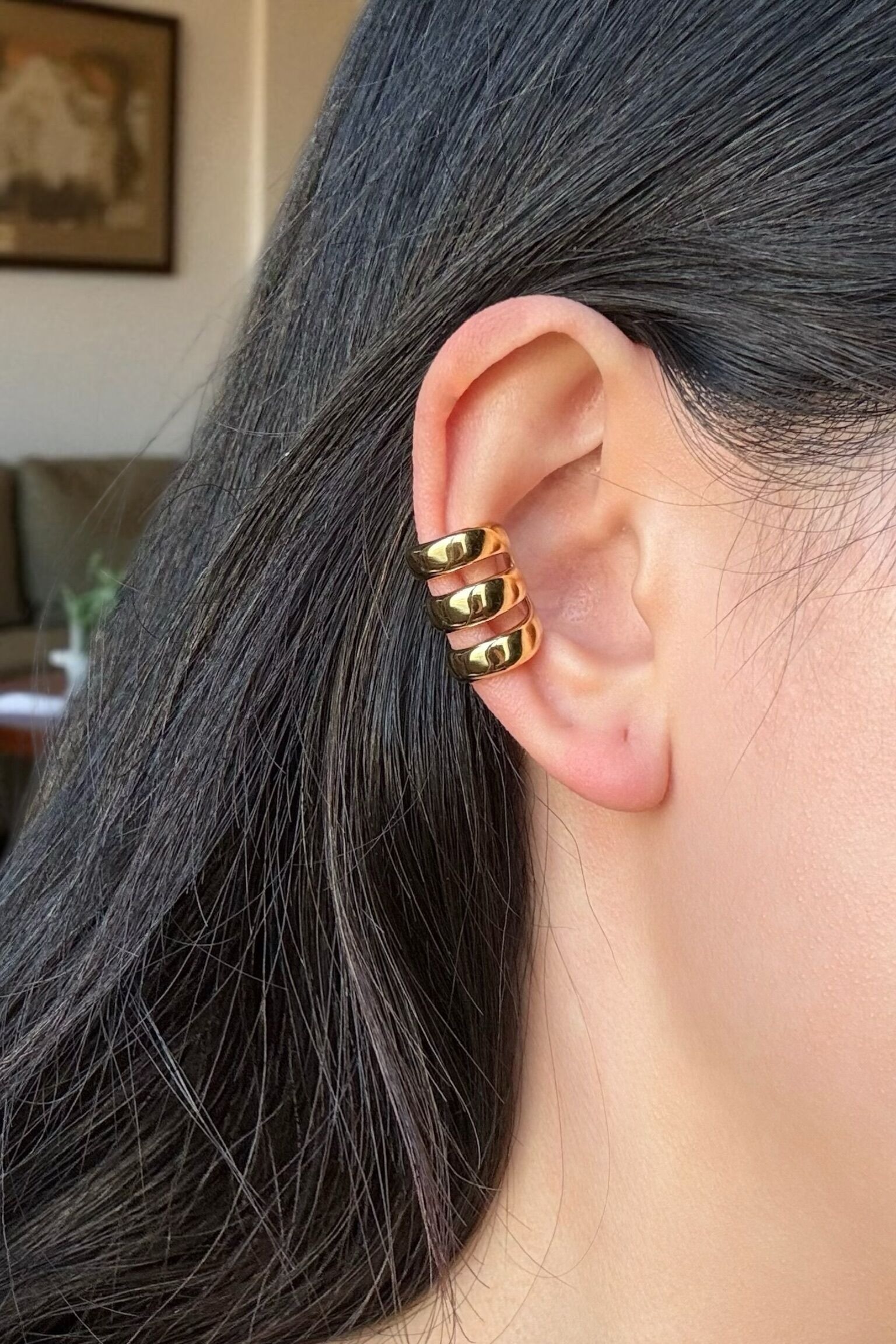 Orecchini in acciaio inossidabile 124AQ383